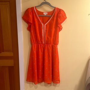 Maison Jules Mini heart Patterned Dress